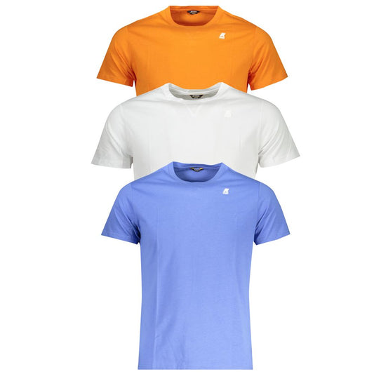 White Cotton Men T-Shirt