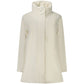 White Nylon Women Jacket
