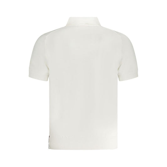 White Cotton Men Sweater
