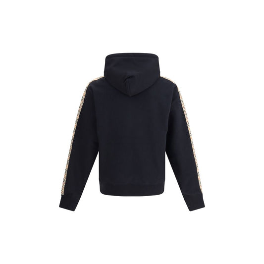 Check trim Hoodie