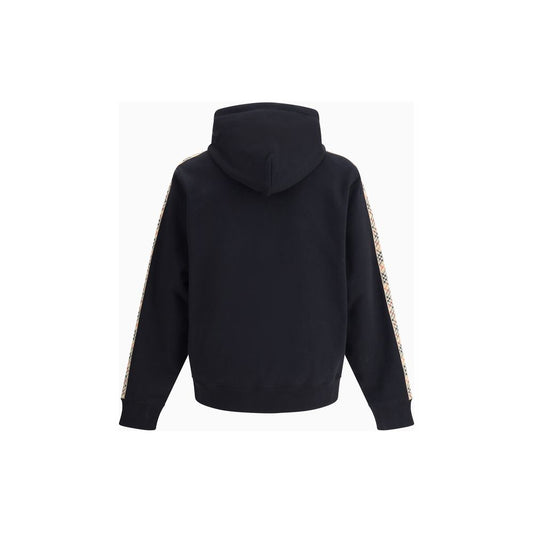 Check trim Hoodie