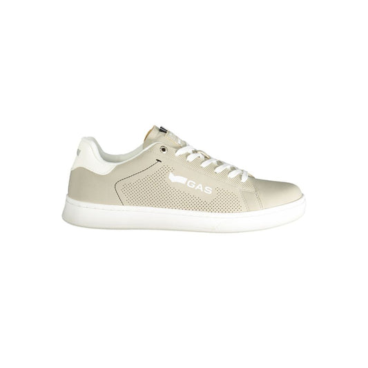 Gray Polyester Men Sneaker