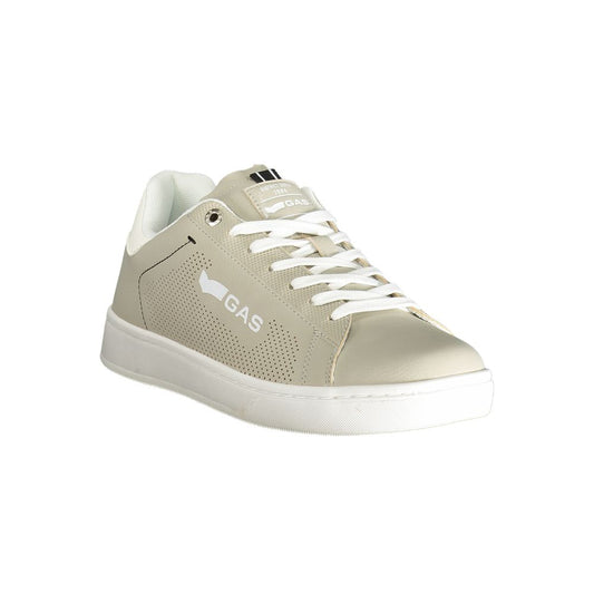 Gray Polyester Men Sneaker