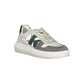 White Polyethylene Men Sneaker