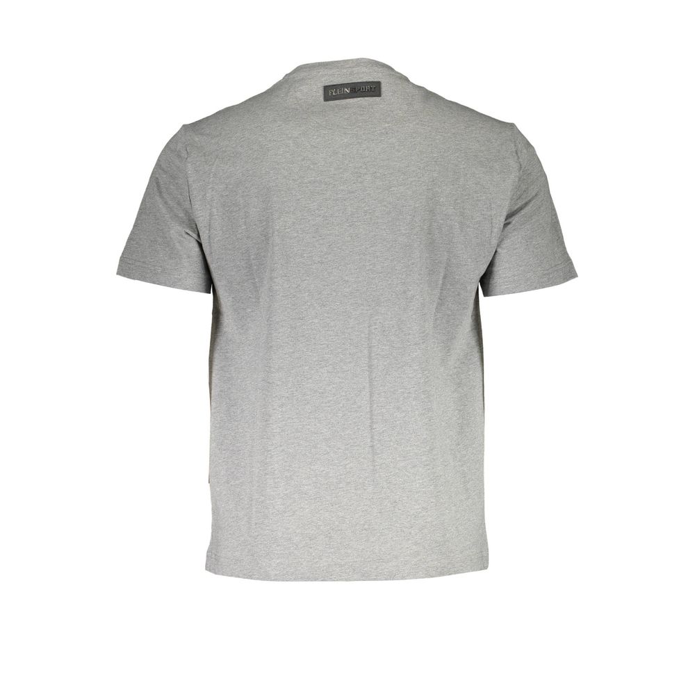 Brown Cotton Men T-Shirt