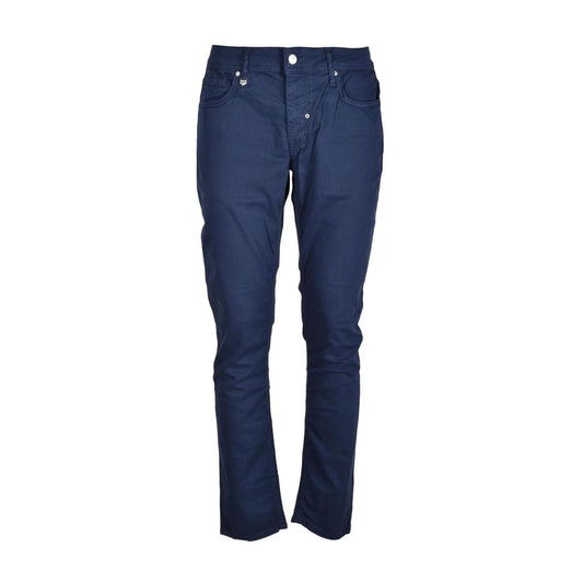 Blue Cotton Jeans & Pant