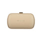 Beige Polyethylene Women Handbag