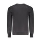 Black Cotton Men Sweater