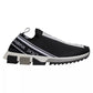 Black White Slip On Sorrento Sneakers Shoes