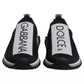 Black White Slip On Sorrento Sneakers Shoes