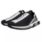 Black White Slip On Sorrento Sneakers Shoes