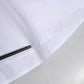 White Cotton GOLD Short Sleeves Formal Shirt
