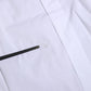 White Cotton GOLD Long Sleeves Formal Shirt