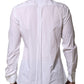 White Cotton MARTINI Long Sleeve Formal Shirt