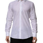 White Cotton MARTINI Long Sleeve Formal Shirt