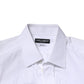 White Cotton GOLD Long Sleeves Formal Shirt