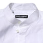 White Cotton Slim Long Sleeves Formal Shirt