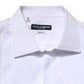 White Silk Bib Poplin GOLD Men Formal Shirt