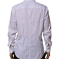 White MARTINI Long Sleeve Dress Formal Shirt