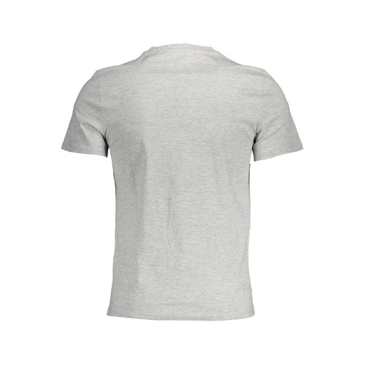 Brown Cotton Men T-Shirt
