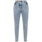 Blue Cotton Jeans & Pant