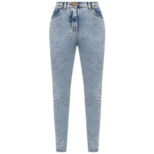 Blue Cotton Jeans & Pant
