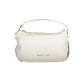 White Polyethylene Women Handbag