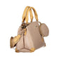 Beige Polyethylene Handbag