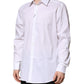 White GOLD Long Sleeve Dress Men Formal Shirt