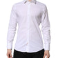 White GOLD Long Sleeve Dress Formal Shirt