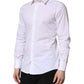 White GOLD Long Sleeve Dress Formal Shirt