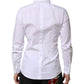 White GOLD Long Sleeve Dress Formal Shirt