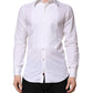 White GOLD Cotton Poplin Dress Formal Shirt