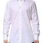 White GOLD Cotton Men Dress Formal Shirt