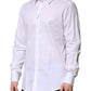 White GOLD Cotton Men Dress Formal Shirt