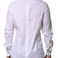 White GOLD Cotton Men Dress Formal Shirt