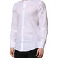 White Cotton Long Sleeves Dress Formal Shirt