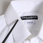 White Cotton Long Sleeves GOLD Formal Shirt
