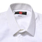 White GOLD Cotton Bib Dress Formal Shirt