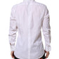White GOLD Cotton Long Sleeves Formal Shirt