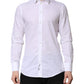 White MARTINI Cotton Long Sleeve Formal Shirt