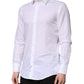 White MARTINI Cotton Long Sleeve Formal Shirt