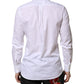 White MARTINI Cotton Long Sleeve Formal Shirt
