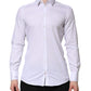 White Stripes Cotton Long Sleeve Formal Shirt
