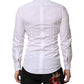 White GOLD Cotton Long Sleeve Men Formal Shirt