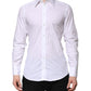 White GOLD Cotton Poplin Dress Formal Shirt