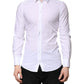 White GOLD Cotton Long Sleeve Formal Shirt