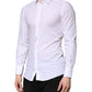 White GOLD Cotton Long Sleeve Formal Shirt