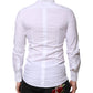 White GOLD Cotton Long Sleeve Formal Shirt
