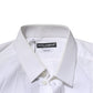 White GOLD Cotton Men Dress Formal Shirt
